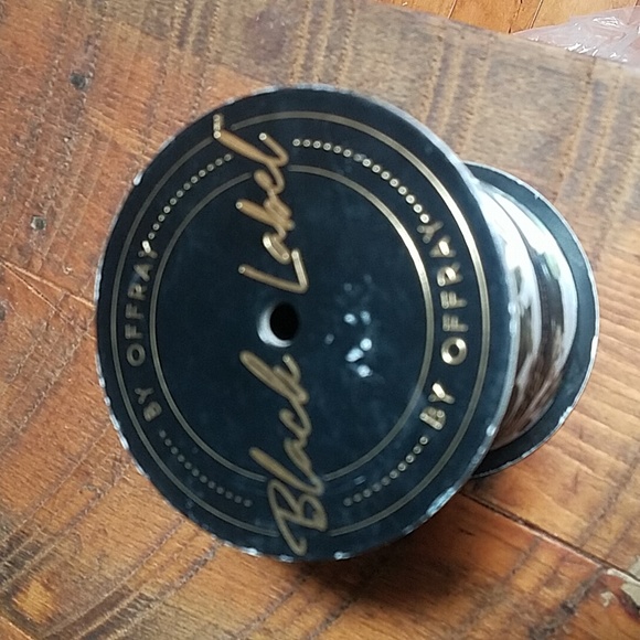 Black Label by OFFRAY Ribbon Black & White Roses - Picture 3 of 3